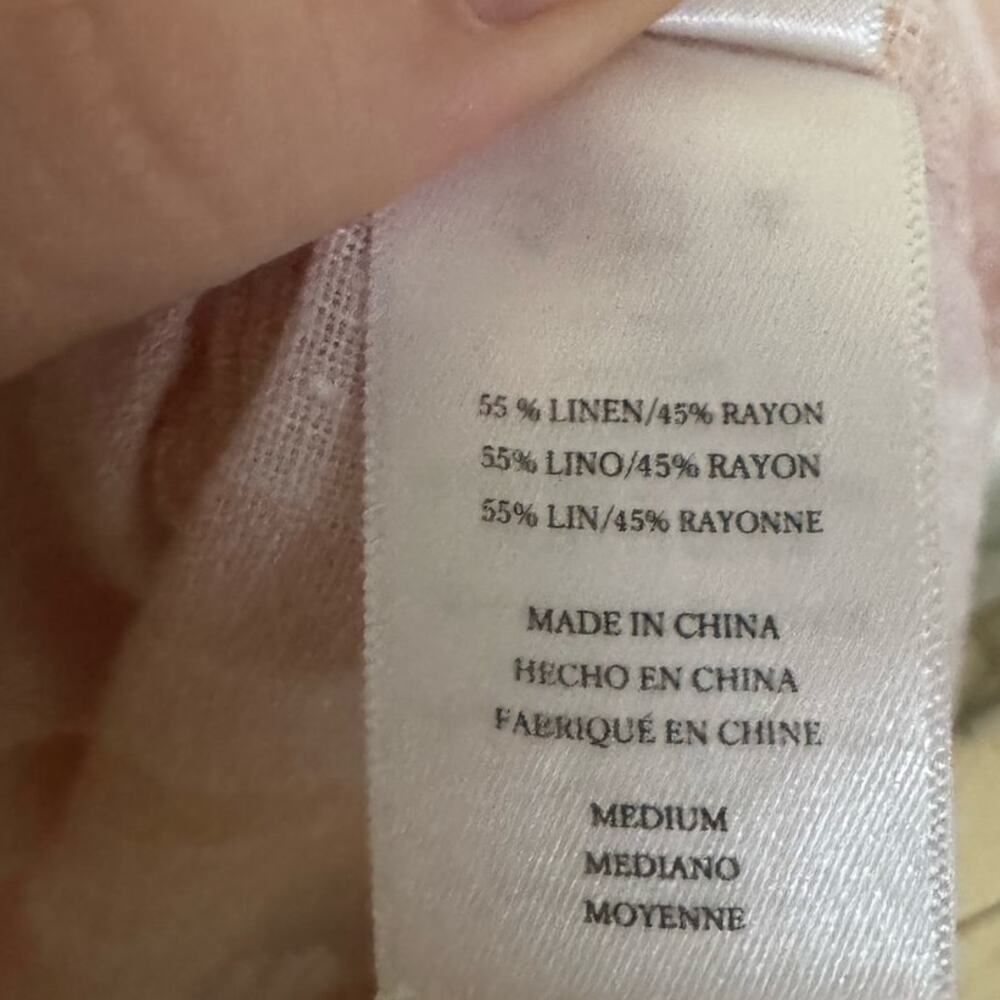 Rails Mara Just Peachy Button Down In Pink & Oran… - image 8